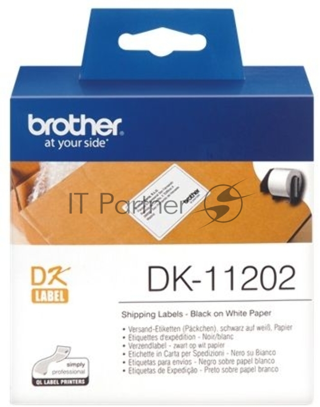 Транспортировочные наклейки Brother DK11202 (300 шт - 62 х 100 мм)