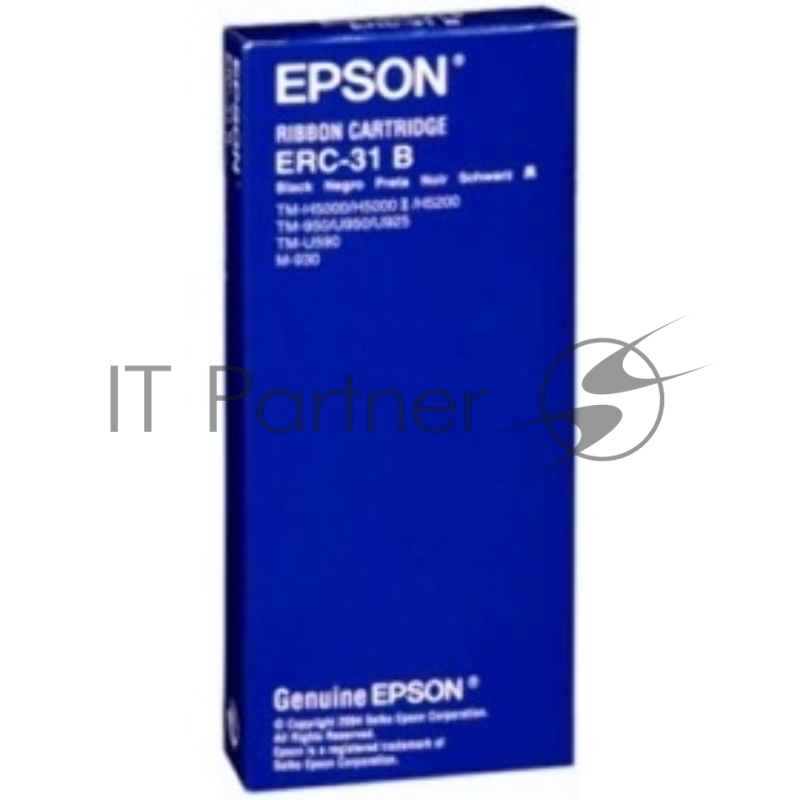 Риббон-картридж Epson ERC-31 B (ERC31B) (C43S015369) Black черный для TM-H5000/TM-U930/TM-U950/TM-U9
