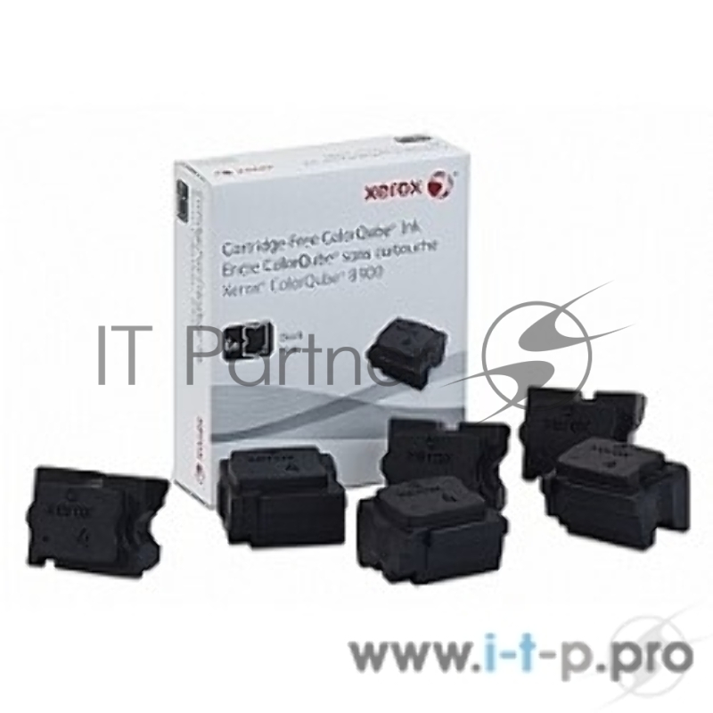 Чернила Xerox 108R01025 черные, black (6шт) (18000 стр) для Xerox ColorQube 8900 (Channels)