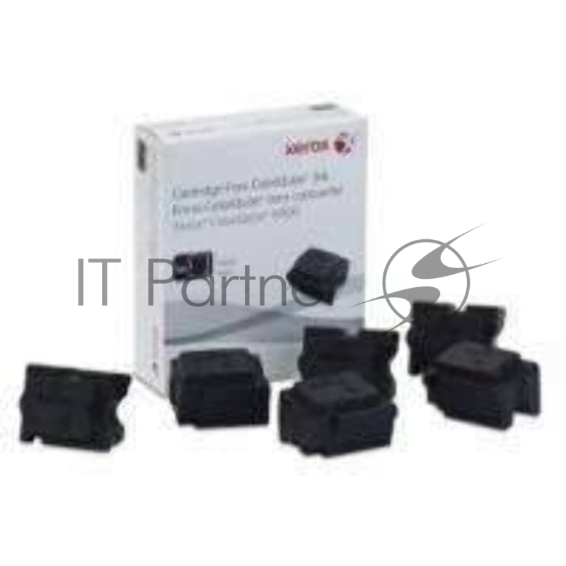 Чернила Xerox 108R01025 черные, black (6шт) (18000 стр) для Xerox ColorQube 8900 (Channels)