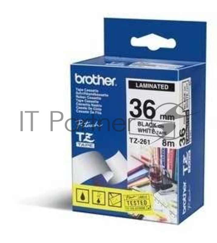 Картридж ленточный Brother TZE261 лента для Brother P-Touch