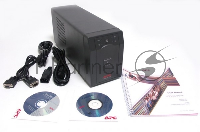 Источник бесперебойного питания APC Smart-UPS SC SC620I 390Вт 620ВА черный