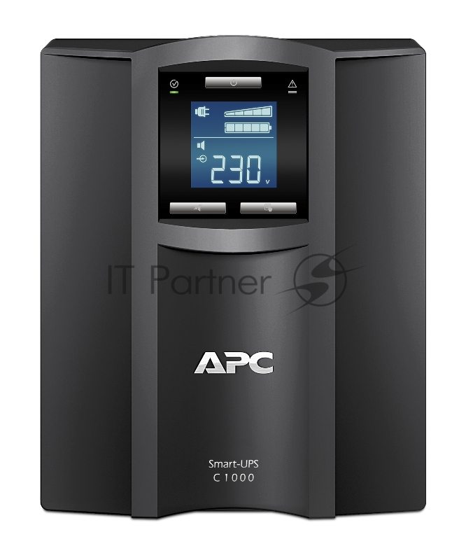 Источник бесперебойного питания APC Smart-UPS C SMC1000I 600Вт 1000ВА черный