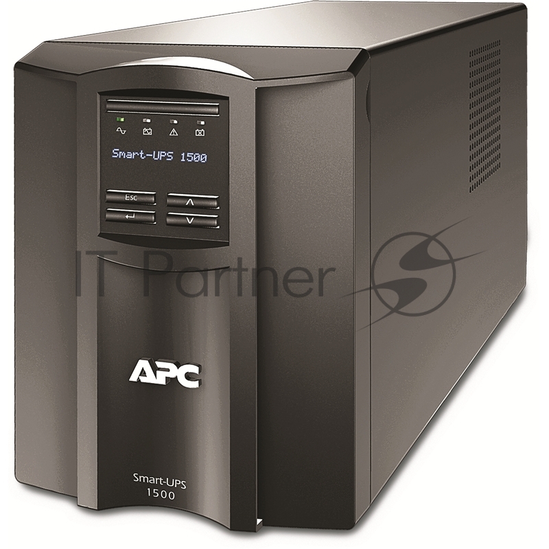 Источник бесперебойного питания APC Smart-UPS SMT1500I 1000Вт 1500ВА черный
