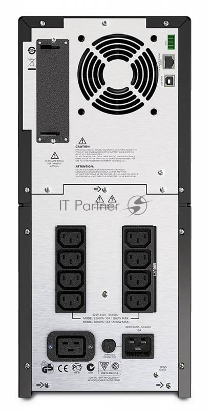 Источник бесперебойного питания APC Smart-UPS SMT3000I 2700Вт 3000ВА черный
