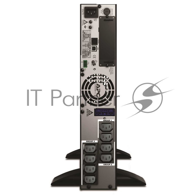 Источник бесперебойного питания APC Smart-UPS X SMX1500RMI2U 1200Вт 1500ВА черный