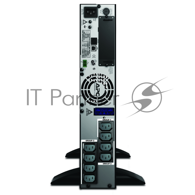 Источник бесперебойного питания APC Smart-UPS X SMX1500RMI2U 1200Вт 1500ВА черный