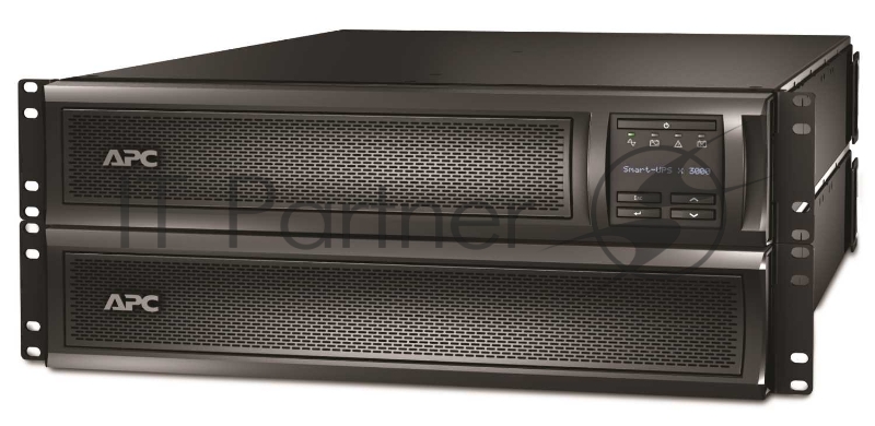 Источник бесперебойного питания APC Smart-UPS X SMX3000RMHV2UNC 2700Вт 3000ВА черный
