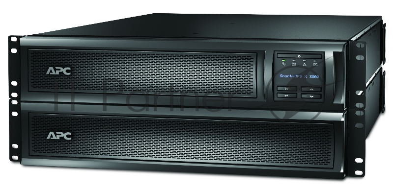 Источник бесперебойного питания APC Smart-UPS X SMX3000RMHV2UNC 2700Вт 3000ВА черный