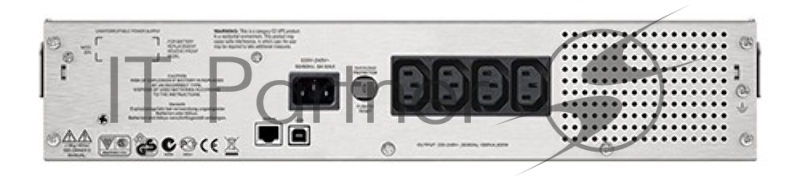 Источник бесперебойного питания APC Smart-UPS C SMC1000I-2U 600Вт 1000ВА черный