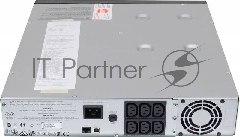 Источник бесперебойного питания APC Smart-UPS C SMC2000I-2U 1300Вт 2000ВА черный