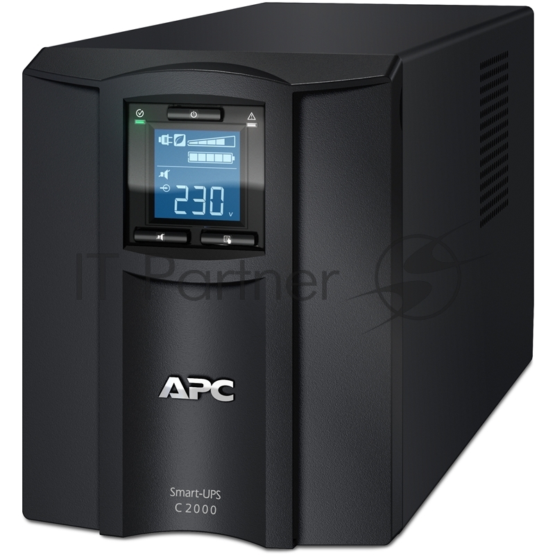 Источник бесперебойного питания APC Smart-UPS C SMC2000I 1300Вт 2000ВА черный