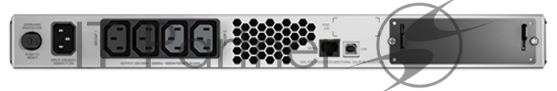 Источник бесперебойного питания APC Smart-UPS SMT1500RMI1U 1000Вт 1500ВА черный