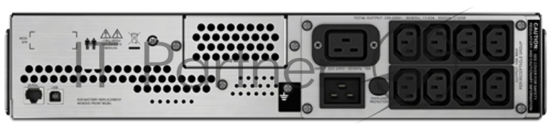 Источник бесперебойного питания APC Smart-UPS C SMC3000RMI2U 2100Вт 3000ВА черный