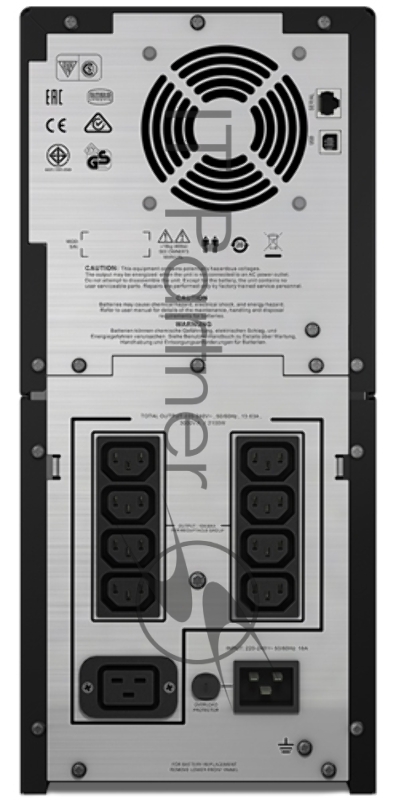 Источник бесперебойного питания APC Smart-UPS C SMC3000I 2100Вт 3000ВА черный