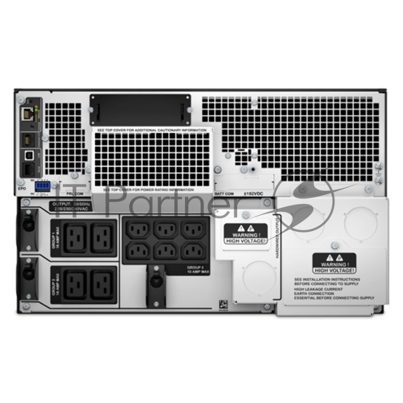 Источник бесперебойного питания APC Smart-UPS SRT SRT8KRMXLI 8000Вт 8000ВА черный