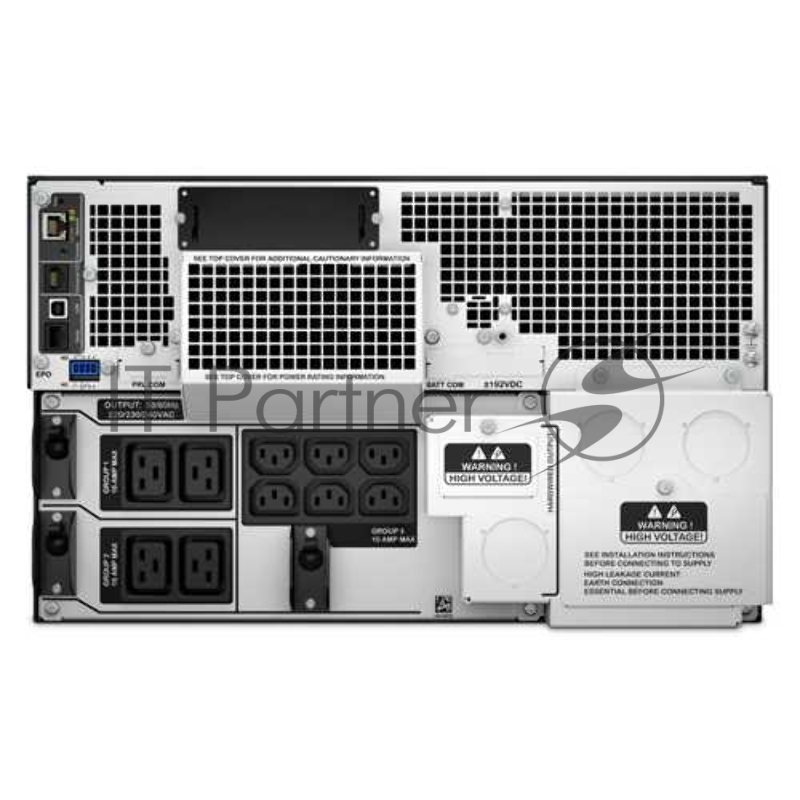 Источник бесперебойного питания APC Smart-UPS SRT SRT8KRMXLI 8000Вт 8000ВА черный