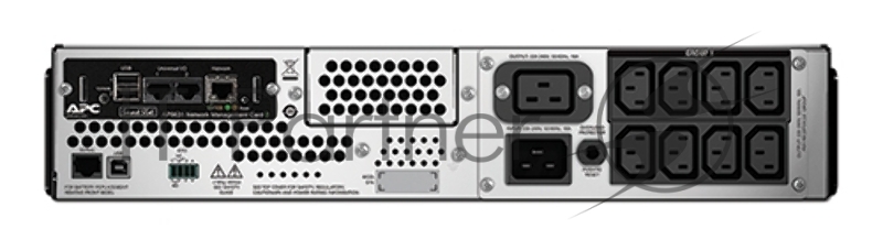 Источник бесперебойного питания APC Smart-UPS SMT3000RMI2UNC 2700Вт 3000ВА черный