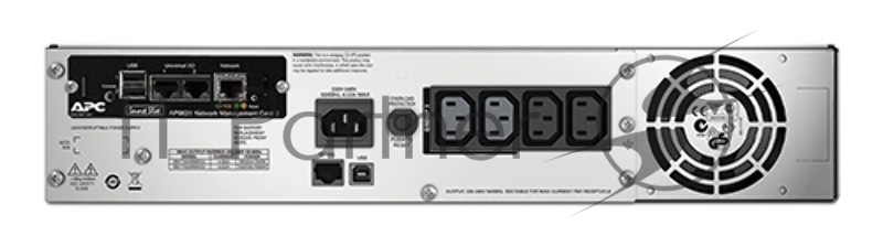 Источник бесперебойного питания APC Smart-UPS SMT1500RMI2UNC 1000Вт 1500ВА черный