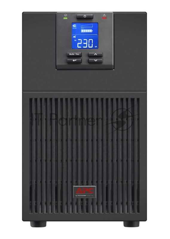 Источник бесперебойного питания APC Easy UPS, On-Line, 3000VA / 2400W, Tower, IEC, LCD, USB