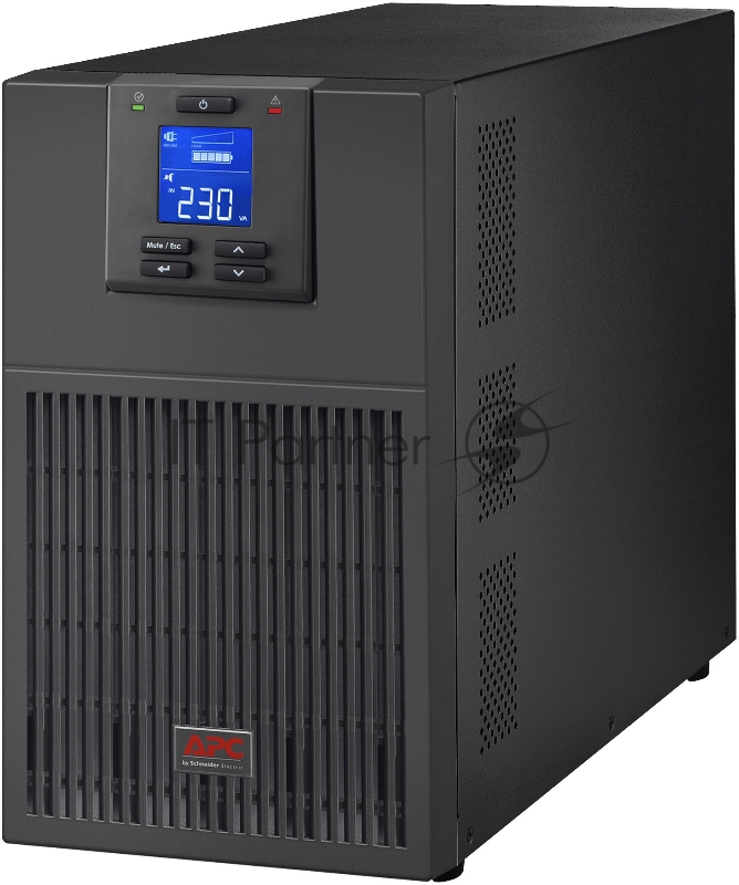 Источник бесперебойного питания APC Easy UPS, On-Line, 3000VA / 2400W, Tower, IEC, LCD, USB