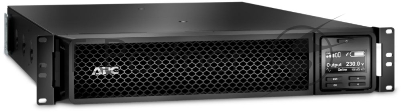 Источник бесперебойного питания APC Smart-UPS SRT, 1000VA/1000W, On-Line, Extended-run, Black, Rack 2U (Tower convertible), Black