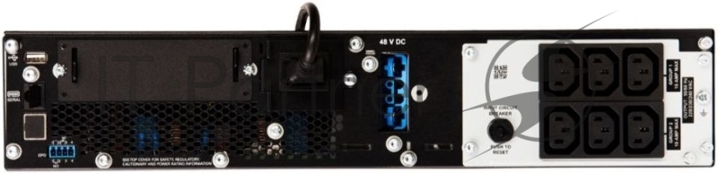 Источник бесперебойного питания APC Smart-UPS SRT, 1000VA/1000W, On-Line, Extended-run, Black, Rack 2U (Tower convertible), Black