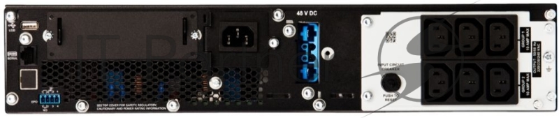 Источник бесперебойного питания APC Smart-UPS SRT, 1000VA/1000W, On-Line, Extended-run, Black, Rack 2U (Tower convertible), Black