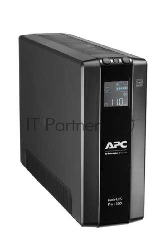 Источник бесперебойного питания APC Back-UPS Pro BR 1300VA/780W, 8xC13 Outlets(2 Surge & 6 batt.), AVR, LCD, Data/DSL protrct, 10/100 Base-T, USB, PCh, user repl. batt., 2 y warr.
