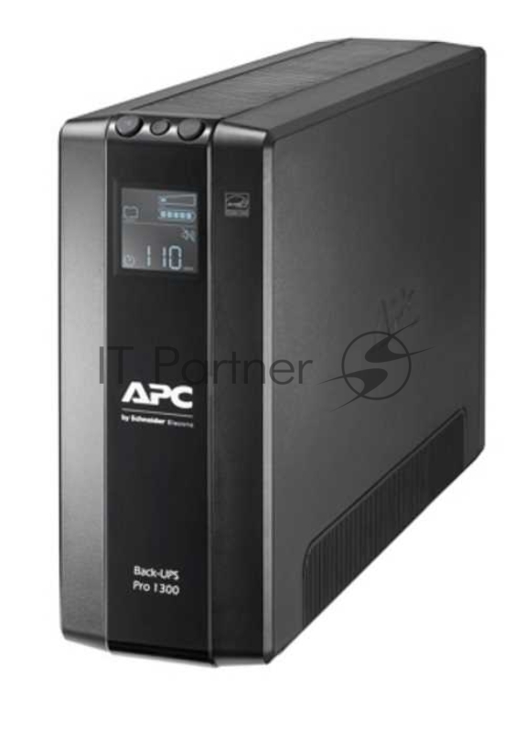 Источник бесперебойного питания APC Back-UPS Pro BR 1300VA/780W, 8xC13 Outlets(2 Surge & 6 batt.), AVR, LCD, Data/DSL protrct, 10/100 Base-T, USB, PCh, user repl. batt., 2 y warr.