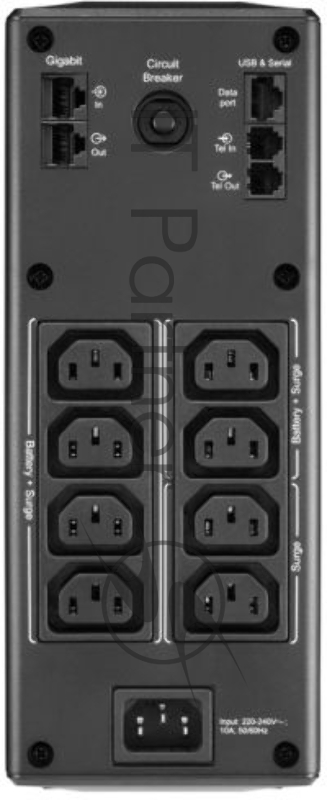 Источник бесперебойного питания APC Back-UPS Pro BR 1300VA/780W, 8xC13 Outlets(2 Surge & 6 batt.), AVR, LCD, Data/DSL protrct, 10/100 Base-T, USB, PCh, user repl. batt., 2 y warr.