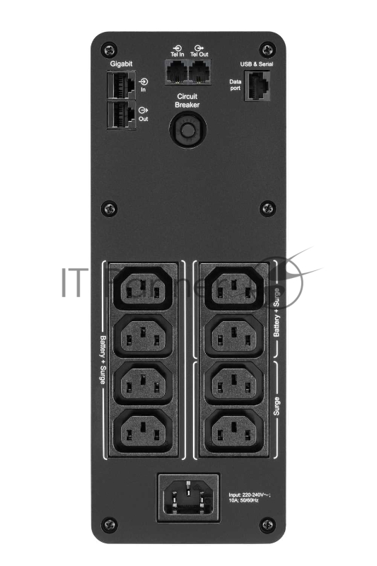 Источник бесперебойного питания APC Back-UPS Pro BR 1600VA/960W, Sinewave,8xC13 Outlets(2 Surge & 6 batt.), AVR, LCD, Data/DSL protect, USB