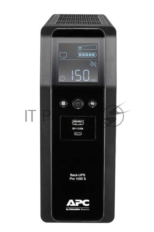 Источник бесперебойного питания APC Back-UPS Pro BR 1600VA/960W, Sinewave,8xC13 Outlets(2 Surge & 6 batt.), AVR, LCD, Data/DSL protect, USB