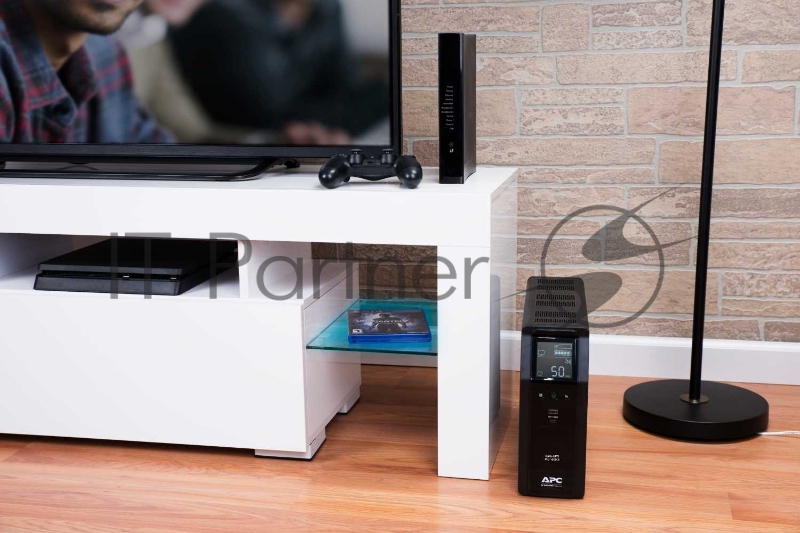 Источник бесперебойного питания APC Back-UPS Pro BR 1600VA/960W, Sinewave,8xC13 Outlets(2 Surge & 6 batt.), AVR, LCD, Data/DSL protect, USB