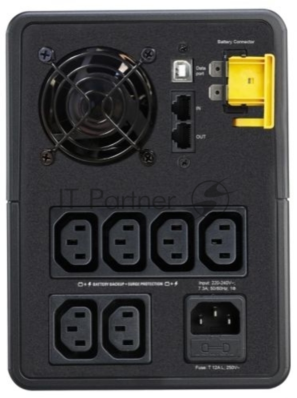 Источник бесперебойного питания APC Back-UPS BX1600MI 900Вт 1600ВА черный