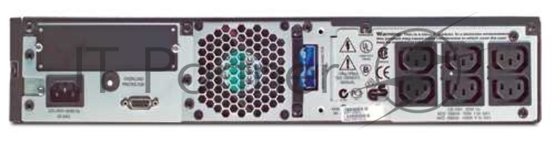 Источник бесперебойного питания APC морского исполнения Smart-UPS RT- Marine, On-Line, 1000VA / 700W, Rack/Tower, IEC, Serial, SmartSlot, подкл. доп. батарей