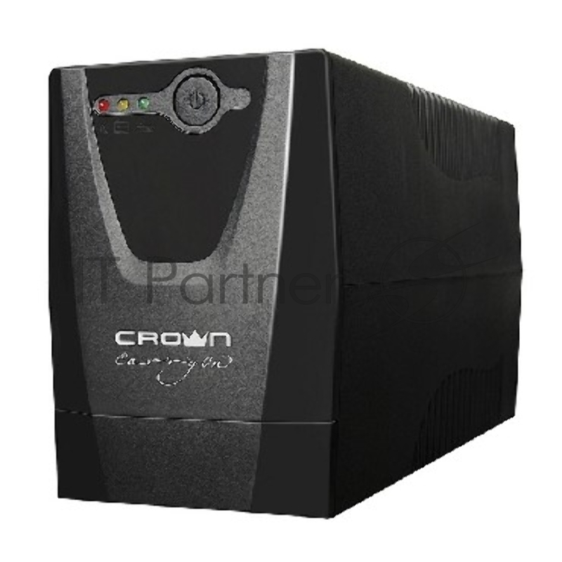 Источник бесперебойного питания CROWN ИБП CMU-650XIEC {600 ВА / 300 Вт Off-Line 3 х IEC-320 12V/7AH х 1 пластик}
