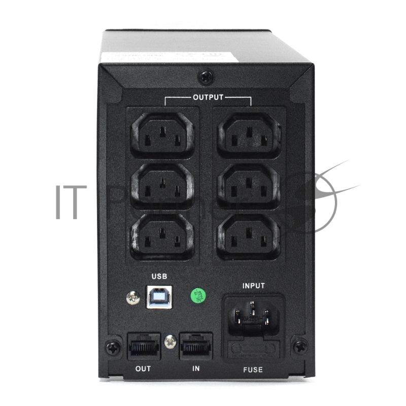 Источник бесперебойного питания CROWN Line Intractive CMU-SP650IEC LCD USB 650VA360W, корпус металл, 1x12V/7AH, розетки 6*IEC, трансформатор AVR 140-290V, LCD-дисплей, cъёмный кабель 1.2 м, порт RJ11/45, порт USB, защита: от перегрузки, от КЗ, от ска