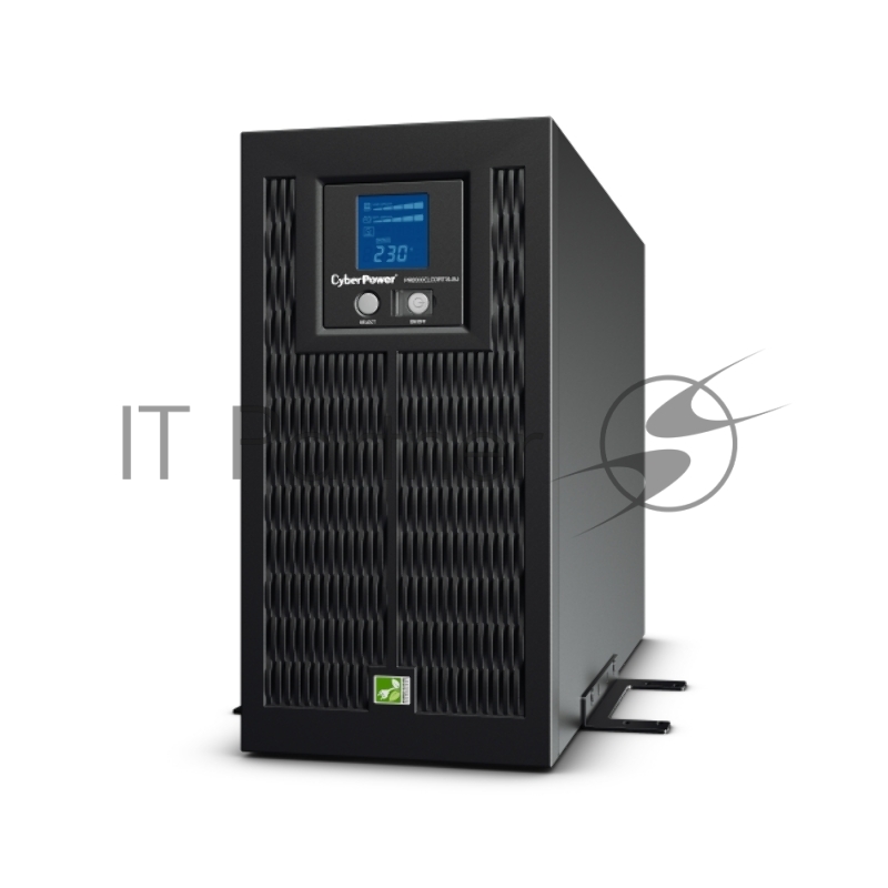 Источник бесперебойного питания Line-Interactive CyberPower PR6000ELCDRTXL5U 6000VA/4500W USB/RS-232/Dry/EPO/SNMPslot/RJ (8 IEC С13, 2 IEC C19, 1 клеммная колодка)