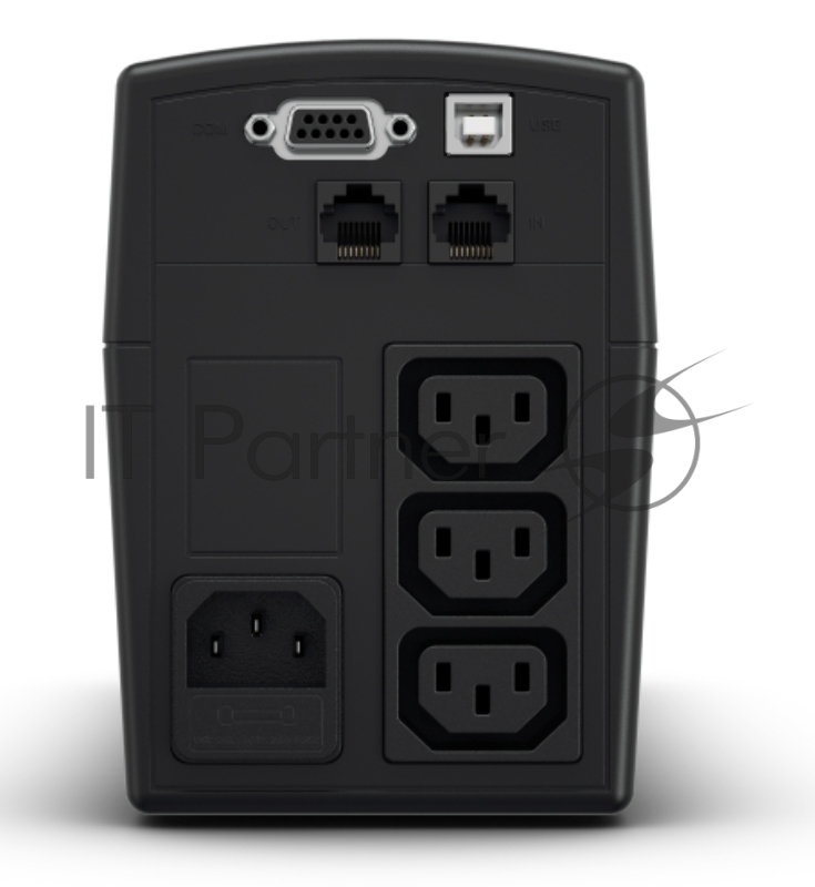 Источник бесперебойного питания CyberPower VALUE600EI 600VA/360W USB/RS-232/RJ11/45 (3 IEC С13)