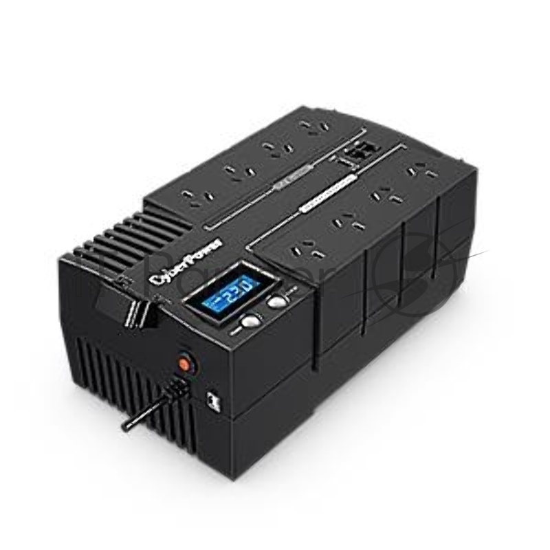 Источник бесперебойного питания CyberPower BR1200ELCD 1200VA/720W USB/RJ11/45 (4+4 EURO)