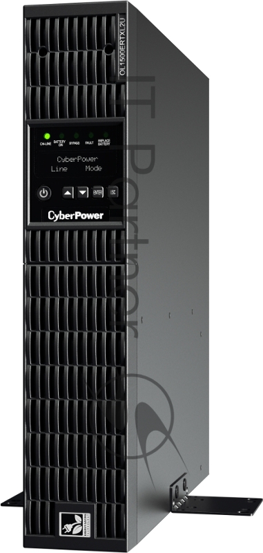 Источник бесперебойного питания Online CyberPower OL1500ERTXL2U 1500VA/1350W USB/RS-232/Dry/EPO/SNMPslot/RJ (8 IEC С13)