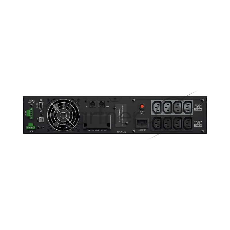 Источник бесперебойного питания Online CyberPower OL1500ERTXL2U 1500VA/1350W USB/RS-232/Dry/EPO/SNMPslot/RJ (8 IEC С13)