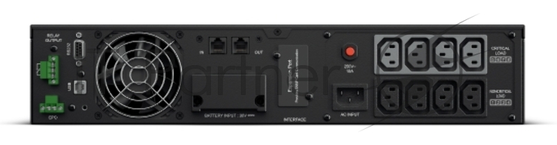 Источник бесперебойного питания Online CyberPower OL1500ERTXL2U 1500VA/1350W USB/RS-232/Dry/EPO/SNMPslot/RJ (8 IEC С13)