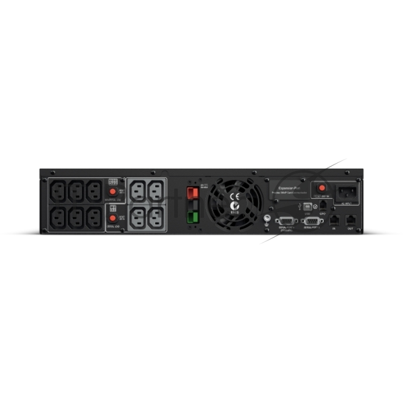 Источник бесперебойного питания CyberPower PR1000ELCDRTXL2U, Rackmount, Line-Interactive, 1000VA/750W, 10 IEC-320 C13 розеток, USB&Serial, сухие контакты, EPO, SNMPslot, RJ11/45, Extended Battery, LCD дисплей, Black, 0.433 x 0.088 x 0.48m, 30.8кг. UP