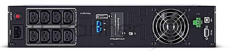 Источник бесперебойного питания UPS CyberPower PLT1000ELCDRT2U Line-Interactive 1000VA/900W USB/RS-232/EPO/SNMPslot (8 IEC С13)