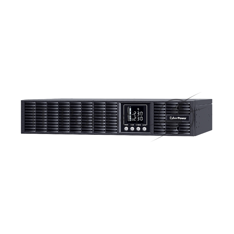 Источник бесперебойного питания UPS CyberPower PLT1000ELCDRT2U Line-Interactive 1000VA/900W USB/RS-232/EPO/SNMPslot (8 IEC С13)