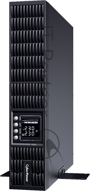 Источник бесперебойного питания UPS CyberPower PLT1000ELCDRT2U Line-Interactive 1000VA/900W USB/RS-232/EPO/SNMPslot (8 IEC С13)