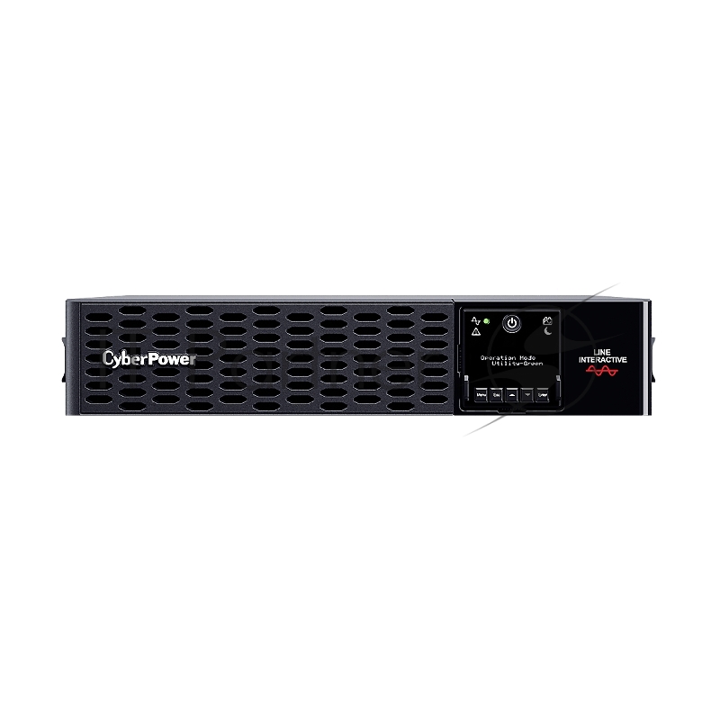 Источник бесперебойного питания UPS CyberPower PR1500ERTXL2U NEW Line-Interactive 1500VA/1500W USB/RS-232/EPO/Dry/SNMPslot (10 х IEC С13) (12V / 9AH х 4)