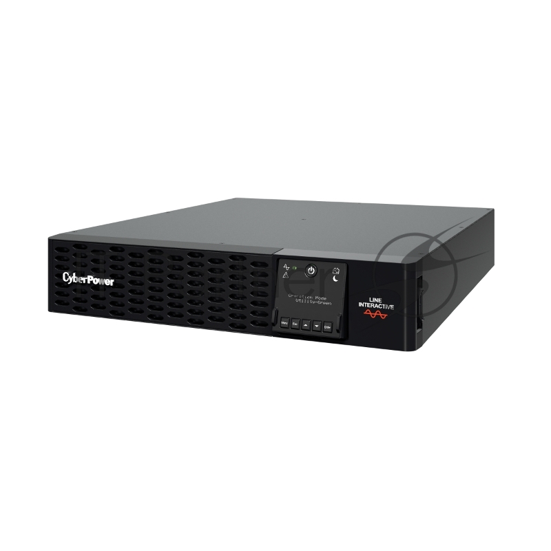 Источник бесперебойного питания UPS CyberPower PR1500ERTXL2U NEW Line-Interactive 1500VA/1500W USB/RS-232/EPO/Dry/SNMPslot (10 х IEC С13) (12V / 9AH х 4)
